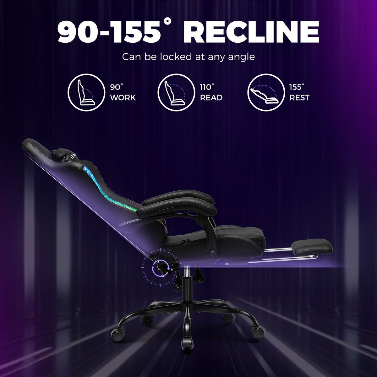 Aura Series GT910F - GTRacing Gaming Chair