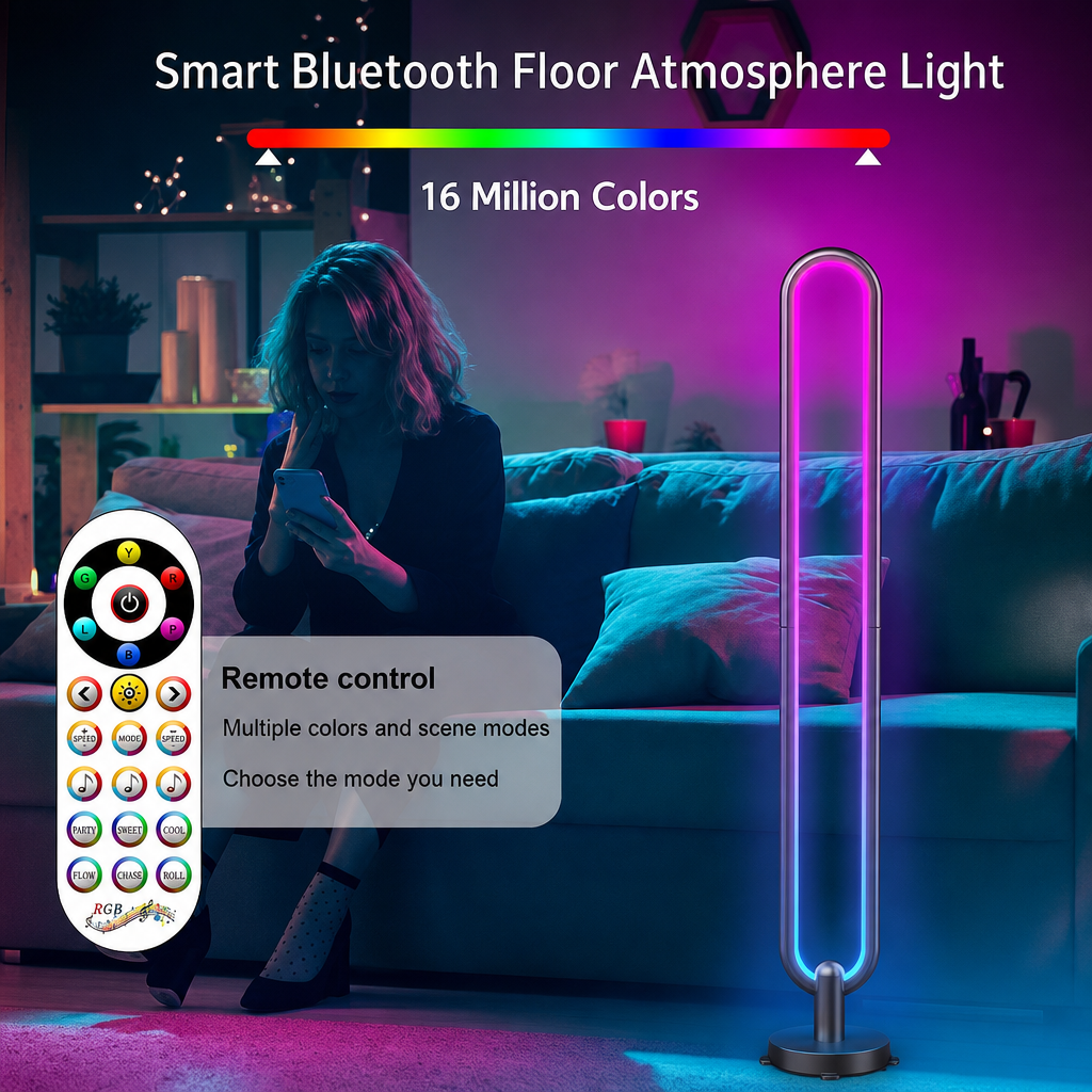 【GIVEAWAY CAMPAIGN】LYNCK 41" U-shaped Floor Lamp HCP050