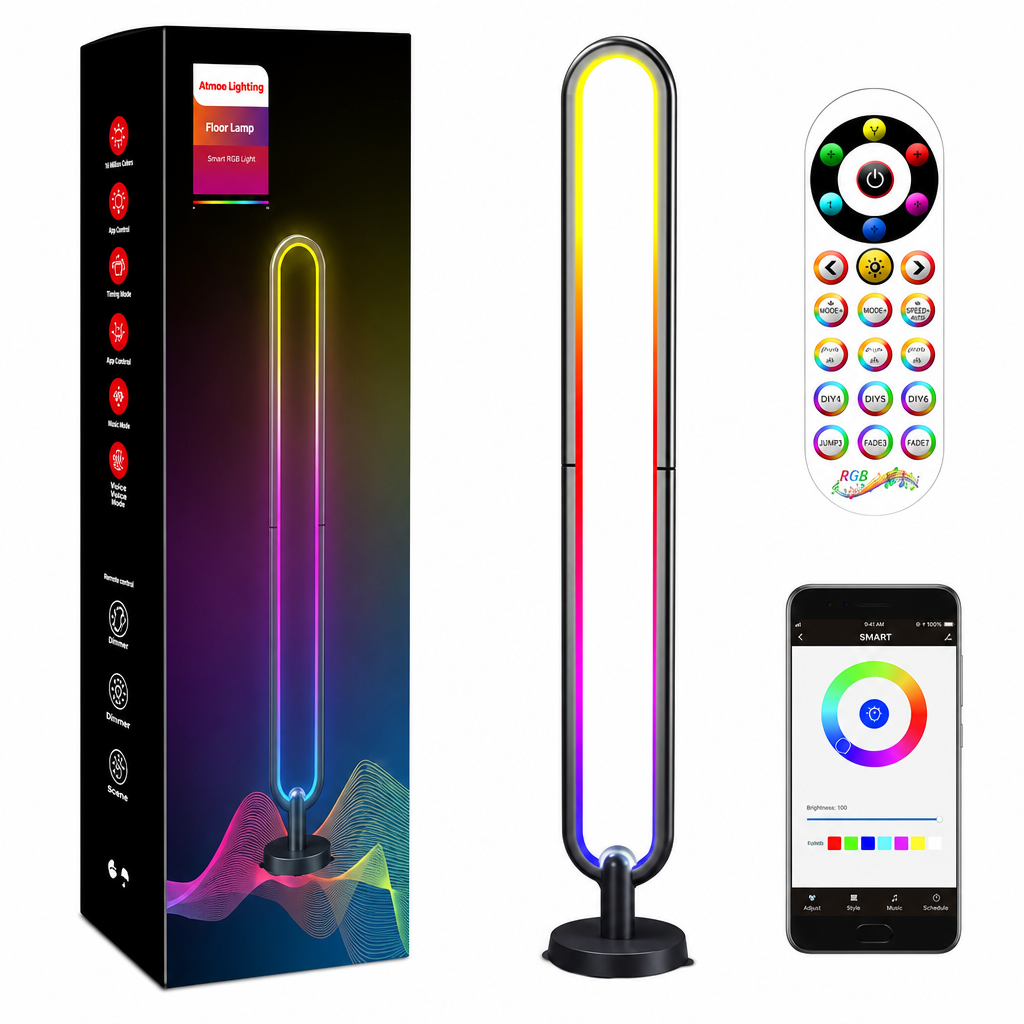 【GIVEAWAY CAMPAIGN】LYNCK 41" U-shaped Floor Lamp HCP050