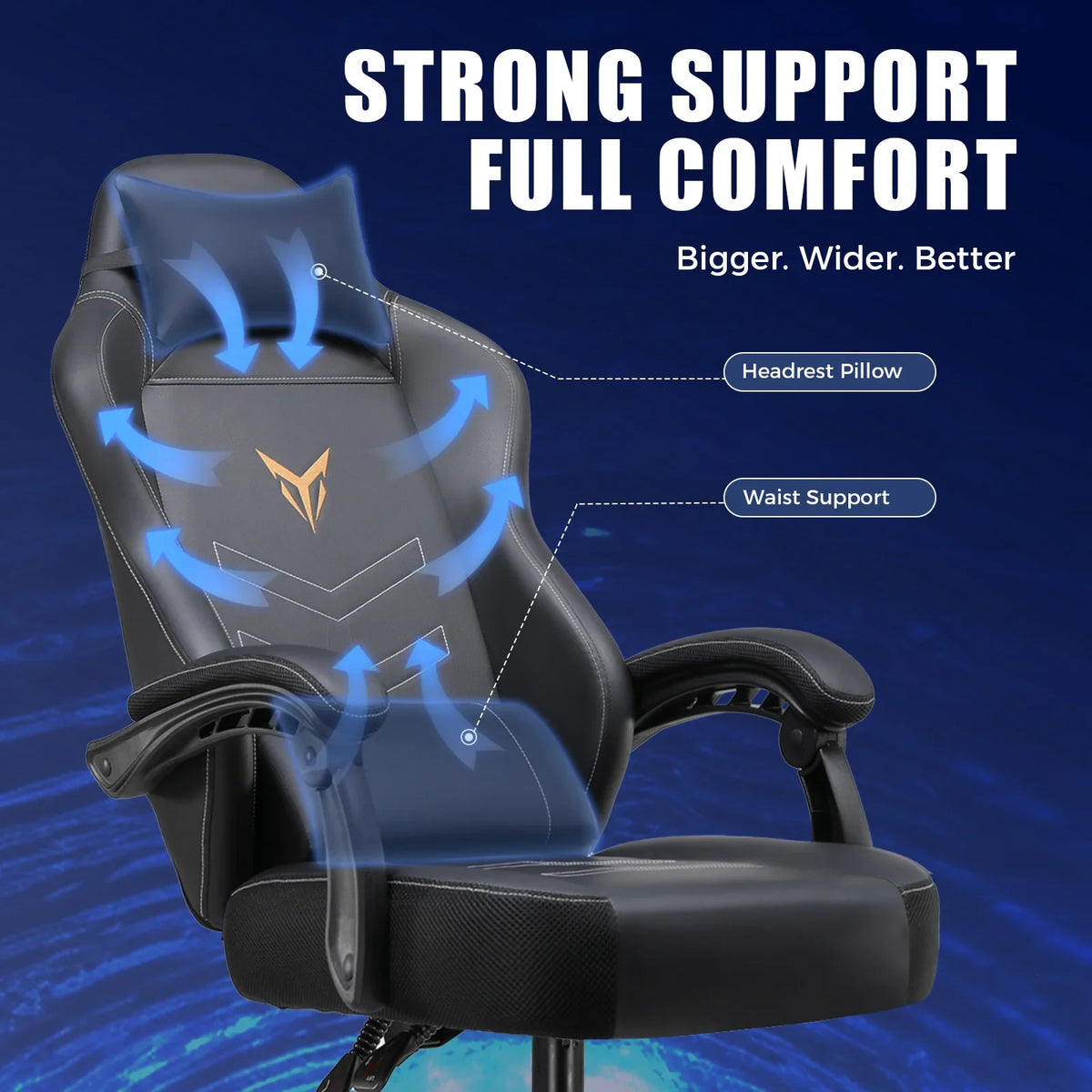 ###black(without footrest)