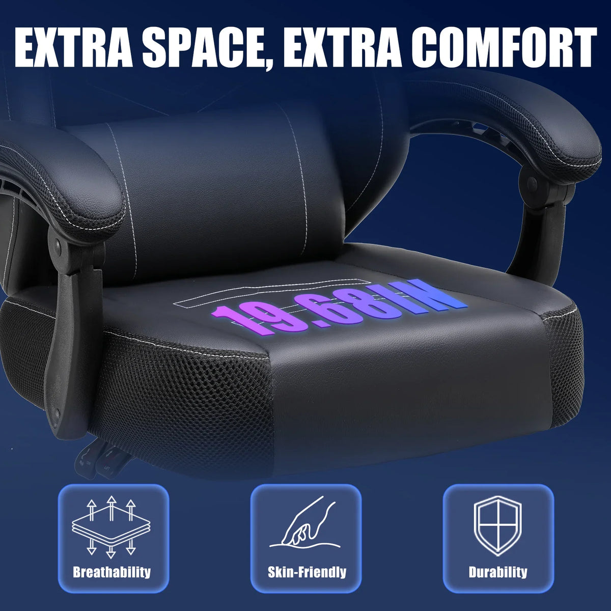 ###black(without footrest)