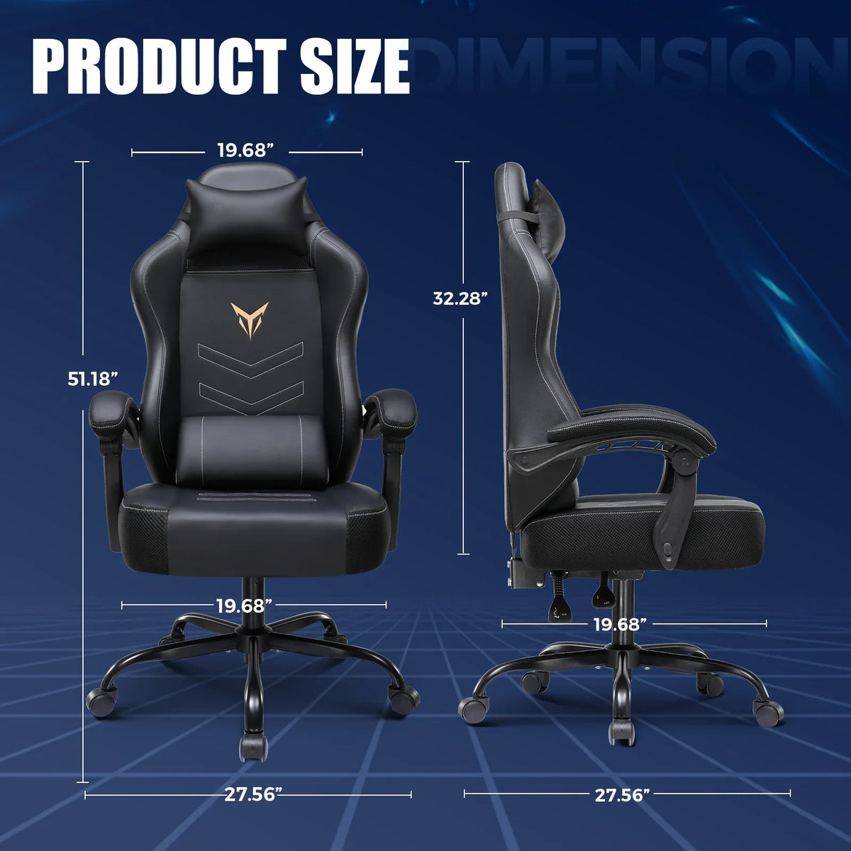 ###black(without footrest)